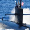 (Dec. 10, 2010) The Los Angeles-class attack submarine USS Houston (SSN 713) takes part in a photo exercise as part of Keen Sword 2011. Keen Sword is a joint, bilateral exercise designed to strengthen Japan-U.S. military operations. (U.S. Navy photo by Mass Communication Specialist 3rd Class Casey H. Kyhl)