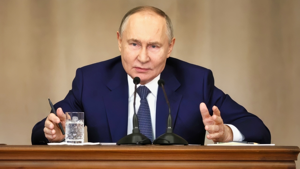 Putin Speaking in 2025