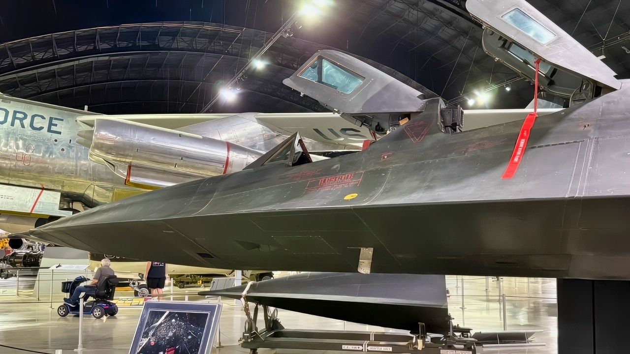 SR-71 Blackbird at USAF Museum July 2025