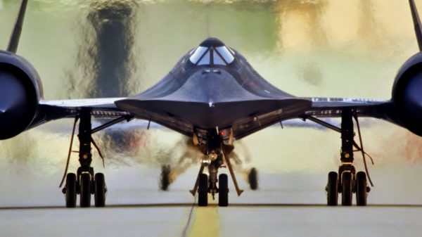 SR-71 Blackbird on the Runway