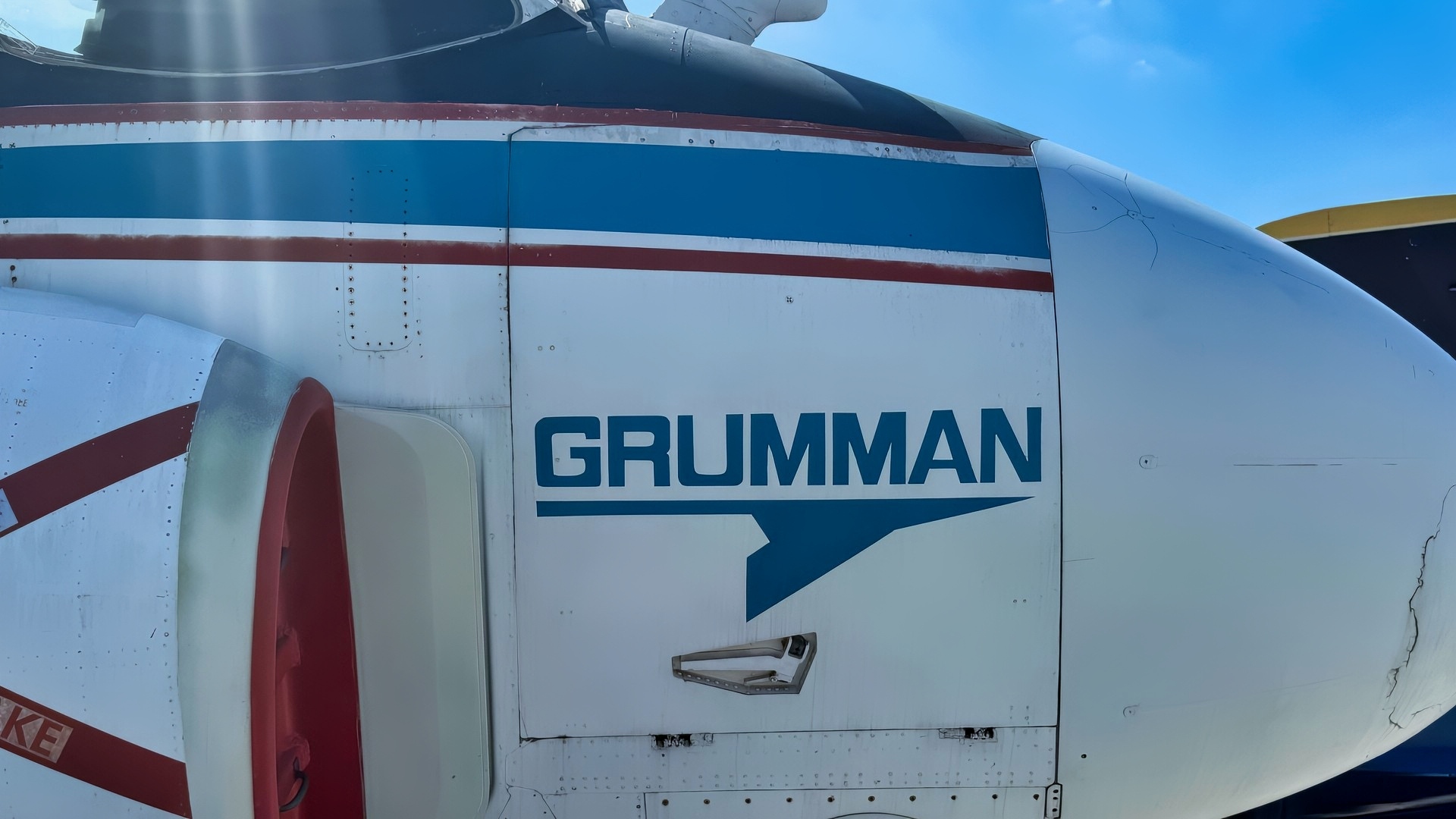 Side of A-6 Intruder