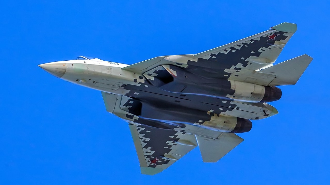 Su-57 Felon from Russian Air Force