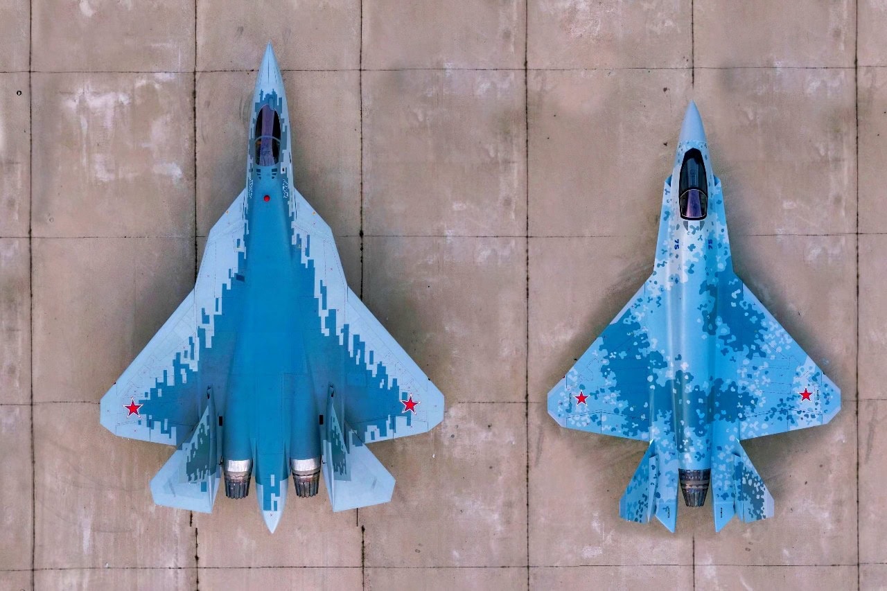 Su-57 and Su-75