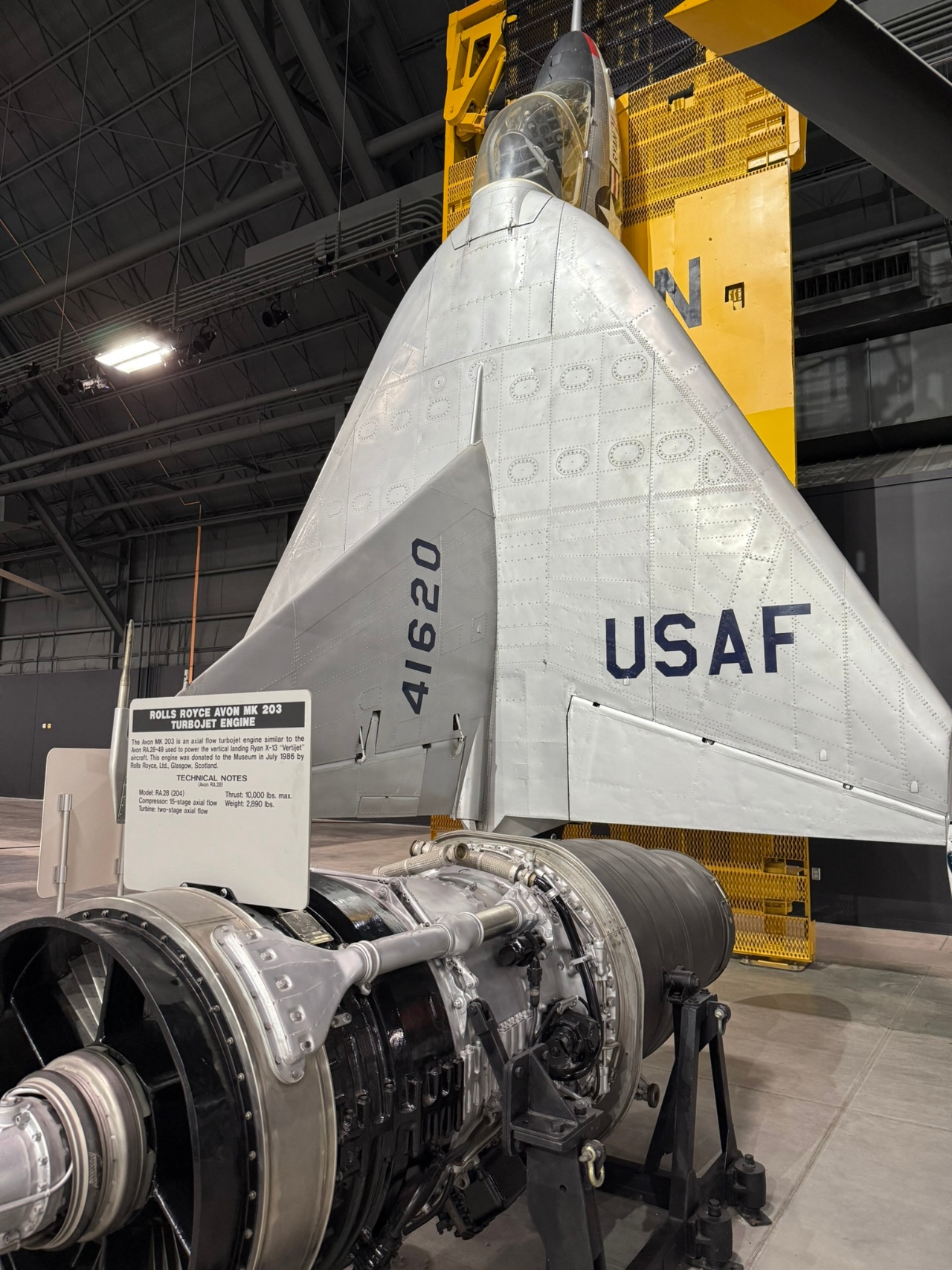 X-13 and Engine