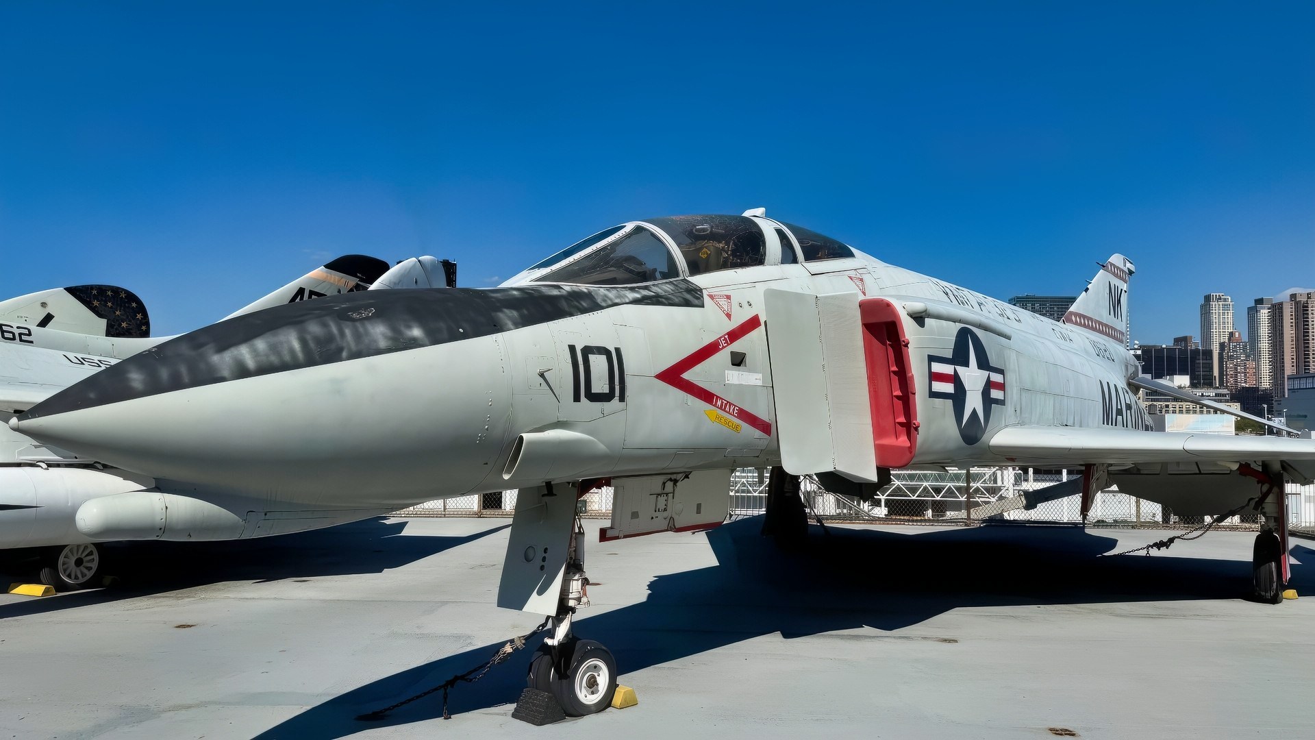 F-4 Phantom Photo Taken on USS Intrepid