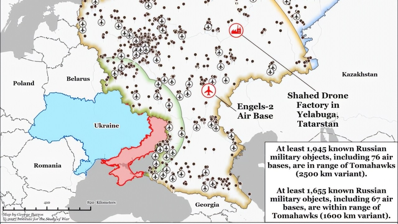 The Institute for the Study of War (ISW) Map.