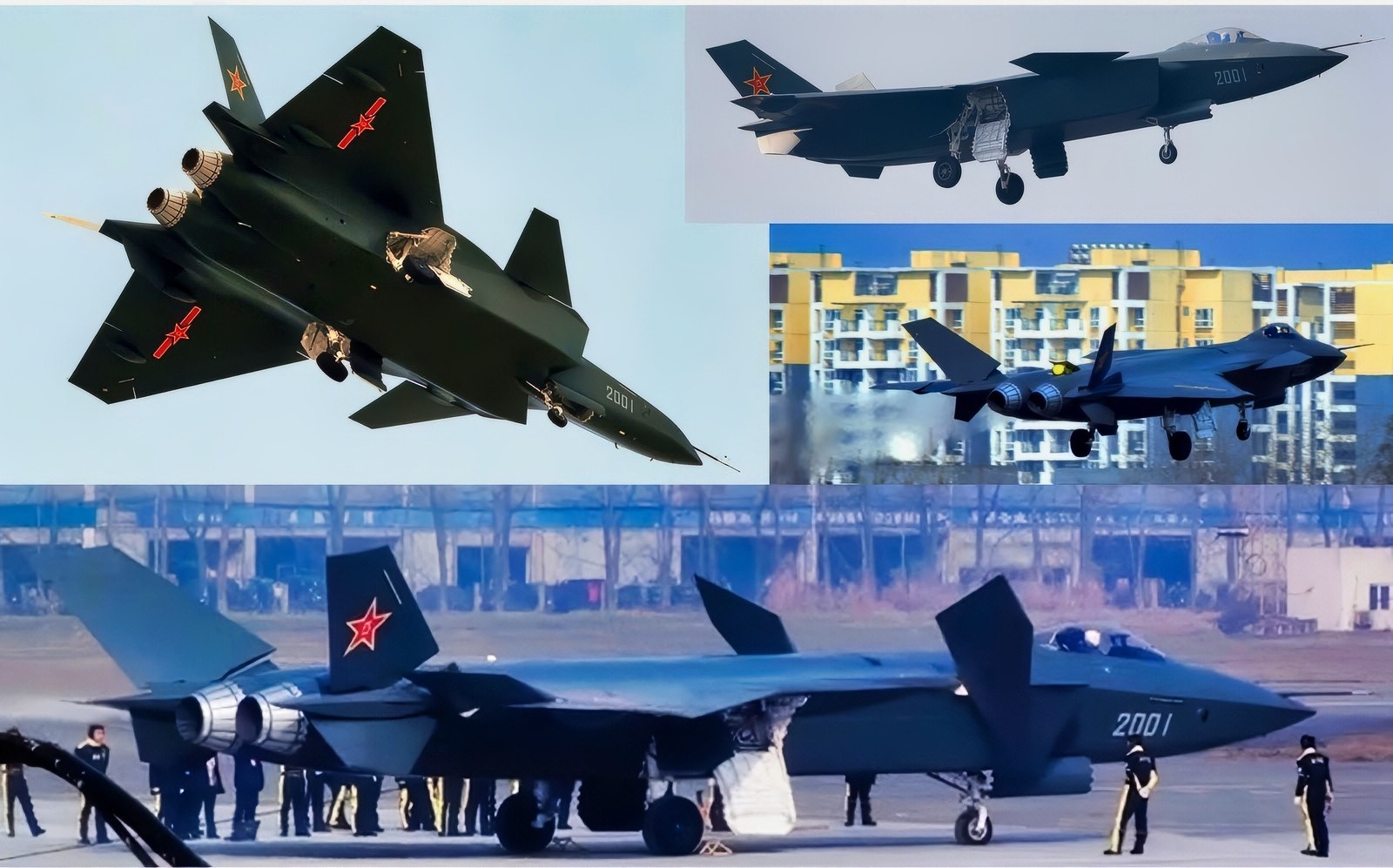 J-20 Fighter Maiden Flight