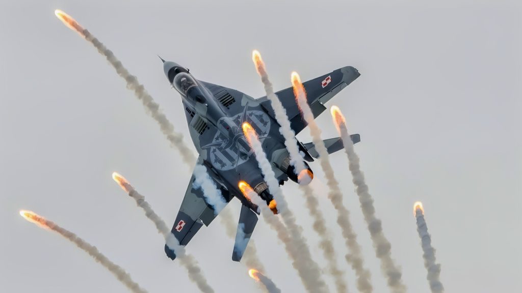MiG-29 Flair Drop Creative Commons Image.