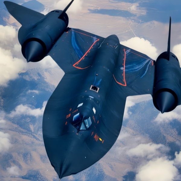 SR-71 Spy Plane in the Sky