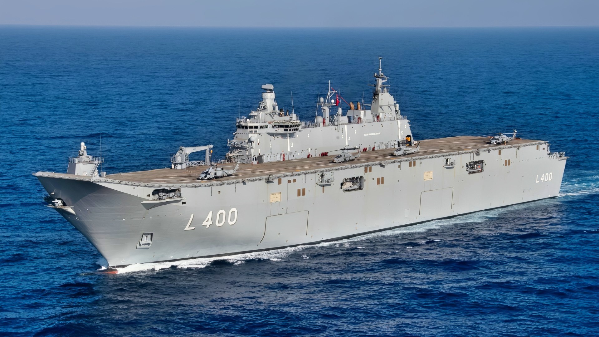 TCG Anadolu Drone Aircraft Carrier