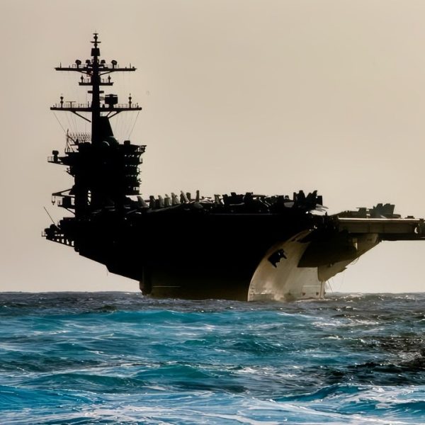 PACIFIC OCEAN (Jan. 18, 2017) The Nimitz-class aircraft carrier USS Carl Vinson (CVN 70) transits the Pacific Ocean. Carl Vinson is on a scheduled western Pacific deployment with the Carl Vinson Carrier Strike Group as part of the U.S. Pacific Fleet-led initiative to extend the command and control functions of the U.S. 3rd Fleet in the Indo-Asia-Pacific region. (U.S. Navy photo by Mass Communication Specialist 2nd Class Nathan K. Serpico/Released)
