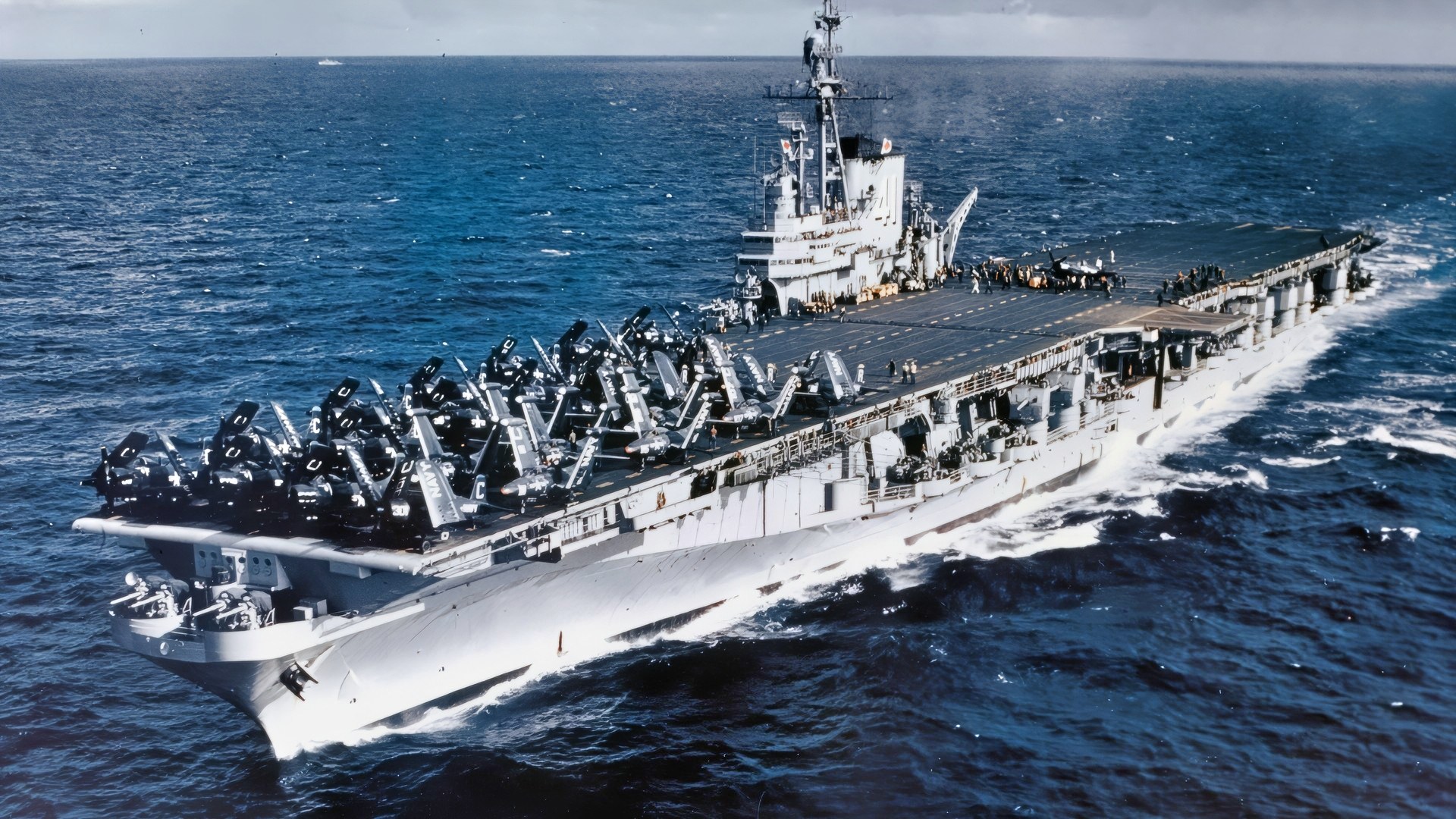 USS Midway Aircraft Carrier of Midway-Class