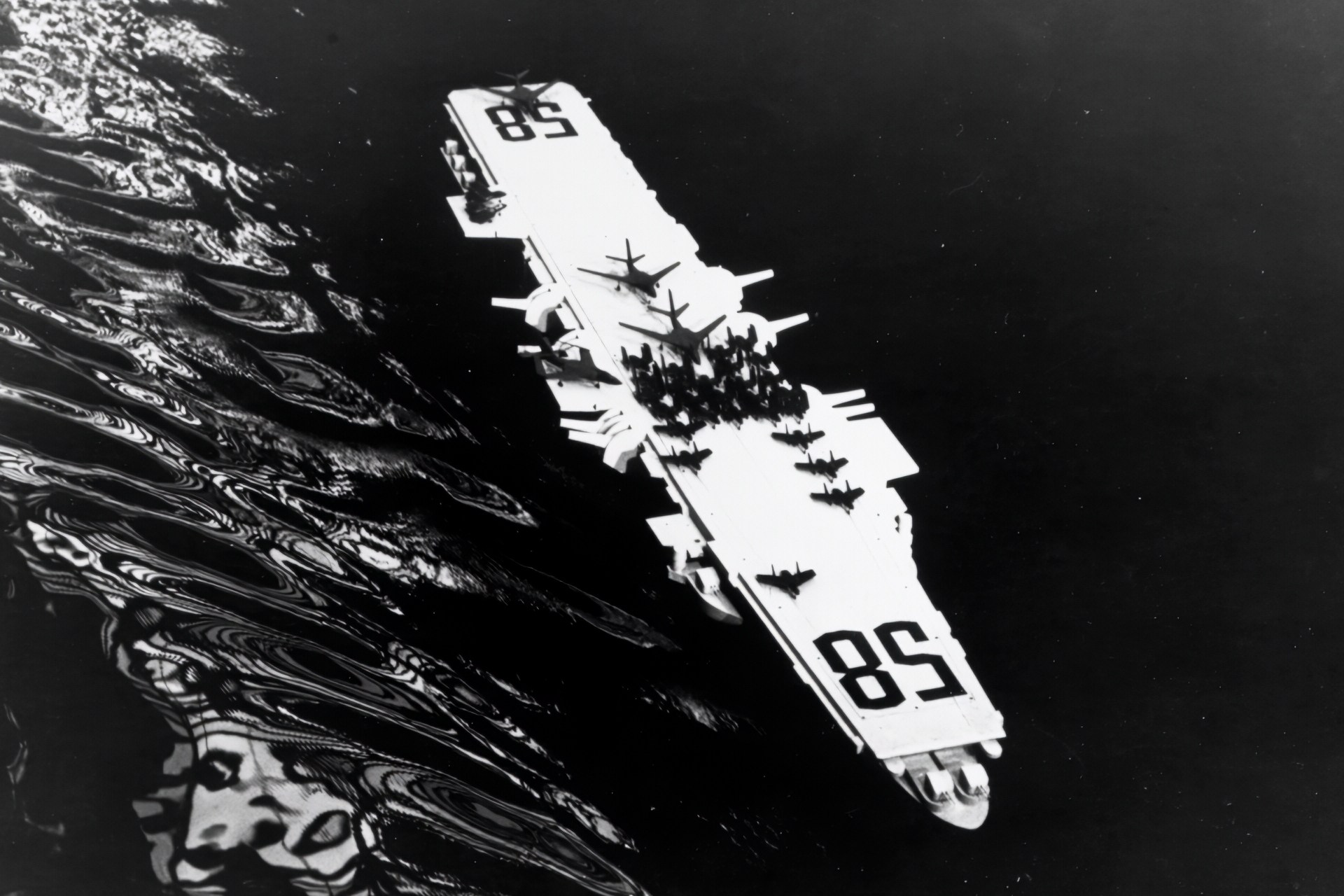 USS United States Aircraft Carrier U.S. Navy Photo