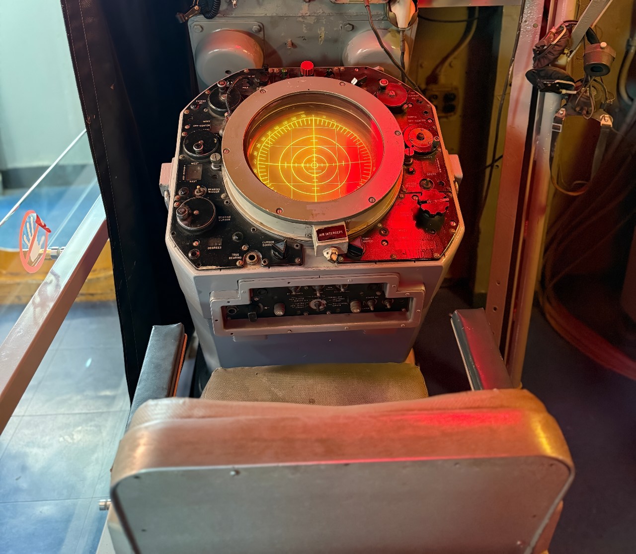 Essex-Class USS Intrepid Radar Station Photo