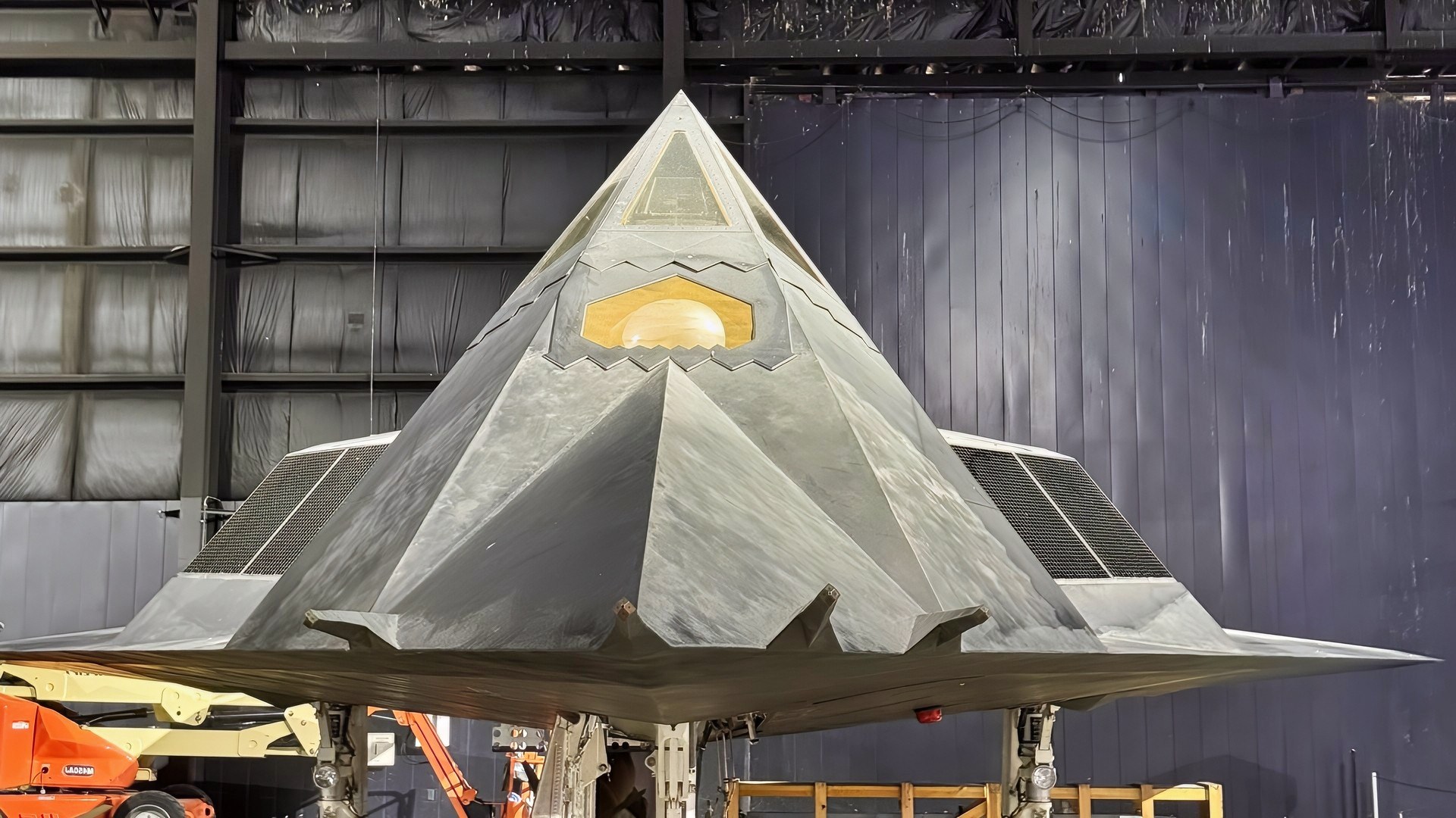 F-117A Nighthawk in USAF Museum in 2025