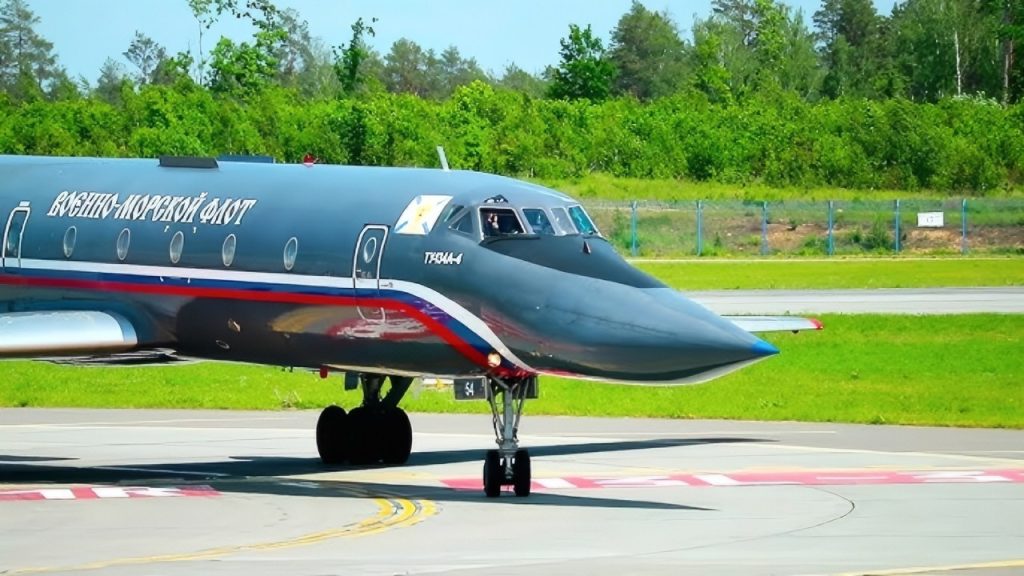 NATO Fighters Intercept Russia's Rare Tu-134 'Black Pearl' Over