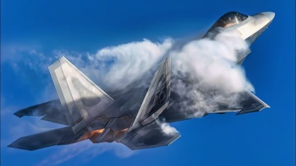 F-22 Raptor In the Air