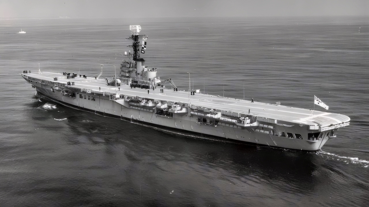 Australia HMS Melbourne Aircraft Carrier