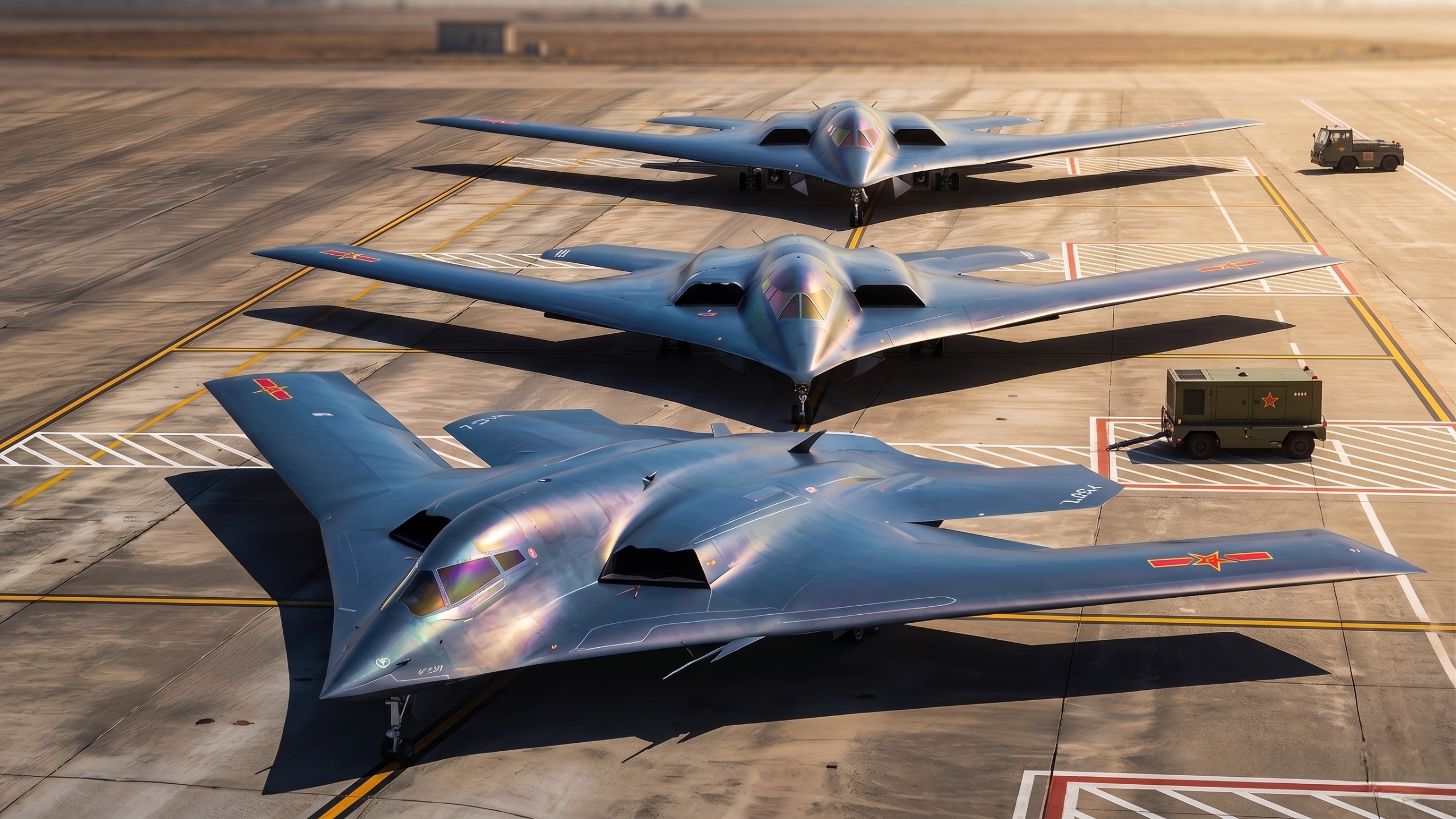 H-20 Bombers on the Runway