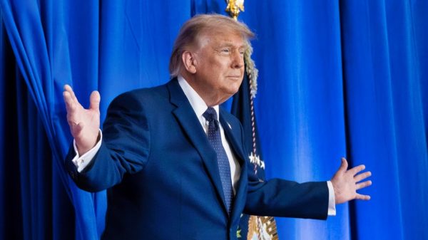 President Donald J. Trump delivers remarks on the economy at Rockland Community College in Suffern, New York on Friday, May 22, 2026.(Official White House Photo by Joyce N. Boghosian)