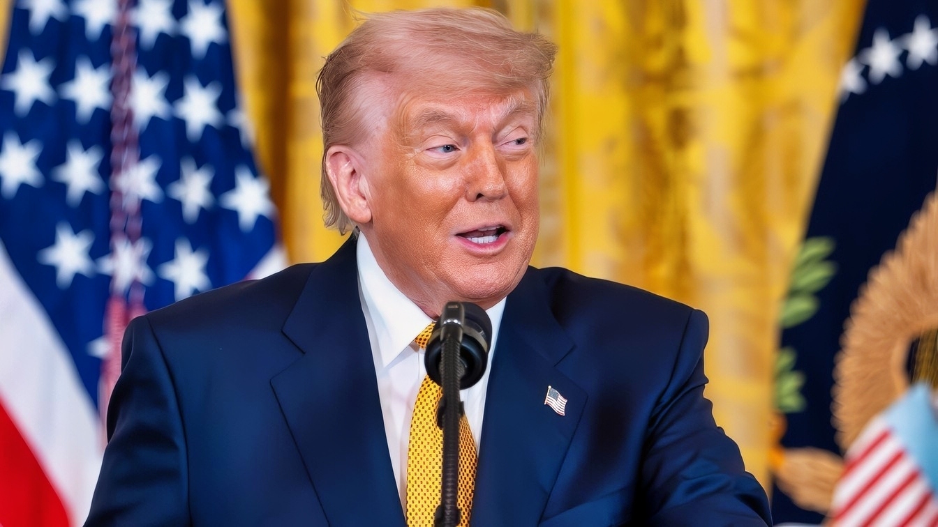 President Donald J. Trump delivers remarks at a Military Mothers’ Day event, Wednesday, May 6, 2026, in the East Room of the White House. (Official White House Photo by Andrea Hanks)