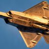 U.S. Air Force Capt. Nick “Laz” Le Tourneau, pilot and commander of the F-22 Raptor Aerial Demonstration Team, performs an aerial demonstration during the 52nd Annual SUN 'n FUN Aerospace Expo in Lakeland, Florida, April 15, 2026. Capt. Le Tourneau showcased the unmatched capabilities of the F-22 to the SUN ‘n FUN crowds by performing multiple series of combat maneuvers. (U.S. Air Force photo by Staff Sgt. Mary Bowers)