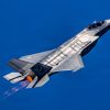 U.S. Air Force Maj. Sean “Rambo” Loughlin, pilot of the F-35A Demonstration Team, performs aerial maneuvers at the Luke Days Airshow at Luke Air Force Base, Arizona, March 21, 2026.