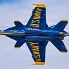 U.S. Navy Blue Angels 5 and 6 fly past each other in an opposing knife edge pass during the Luke Days 2026 airshow, March 22, 2026, at Luke Air Force Base, Arizona. Events like Luke Days 2026 provide insight into the training, preparation and teamwork that enable the joint force to respond quickly and effectively when needed. anytime and anywhere. The U.S. Navy Blue Angels demonstrate the precision, speed and discipline required to operate the F/A-18 Super Hornet, one of the Navy’s frontline carrier-based fighter aircraft. (U.S. Air National Guard photo by Tech. Sgt. Hampton Stramler)