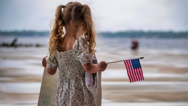 U.S. Navy Sailors assigned to Helicopter Maritime Strike Squadron (HSM) 70, “Spartans,” are greeted by family and friends after returning to Naval Air Station Jacksonville, May 12, 2026, following a historic eleven-month deployment to U.S. 2nd, 4th, 5th and 6th Fleets as part of the Gerald R. Ford Carrier Strike Group assigned to Carrier Air Wing (CVW) 8. CVW-8 logged more than 5,500 flight hours in support of Operation Epic Fury alone, and more than 11,800 launches throughout the 11-month deployment. (U.S. Navy photo by Mass Communication Specialist First Class Aubrey Stueven)