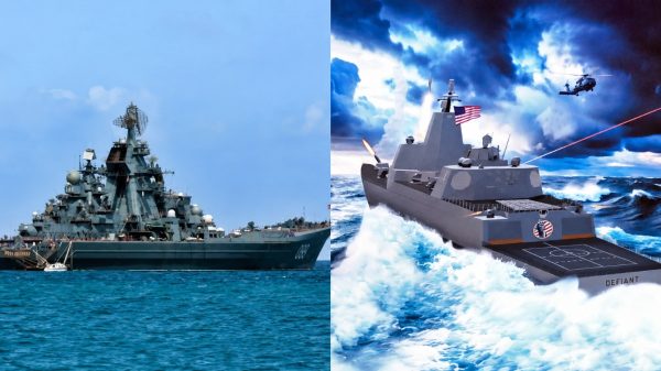 Kirov-Class vs. Trump-Class Battleship