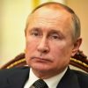 Putin Sitting in a Meeting Russian Federation Image
