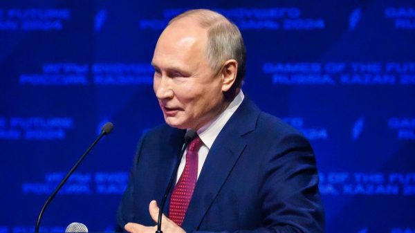 Putin Speaking Russian Federation Photo