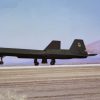 SR-71 Blackbird Landing