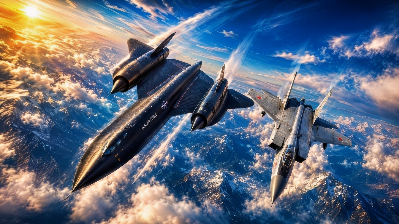 SR-71 Blackbird vs. MiG-31