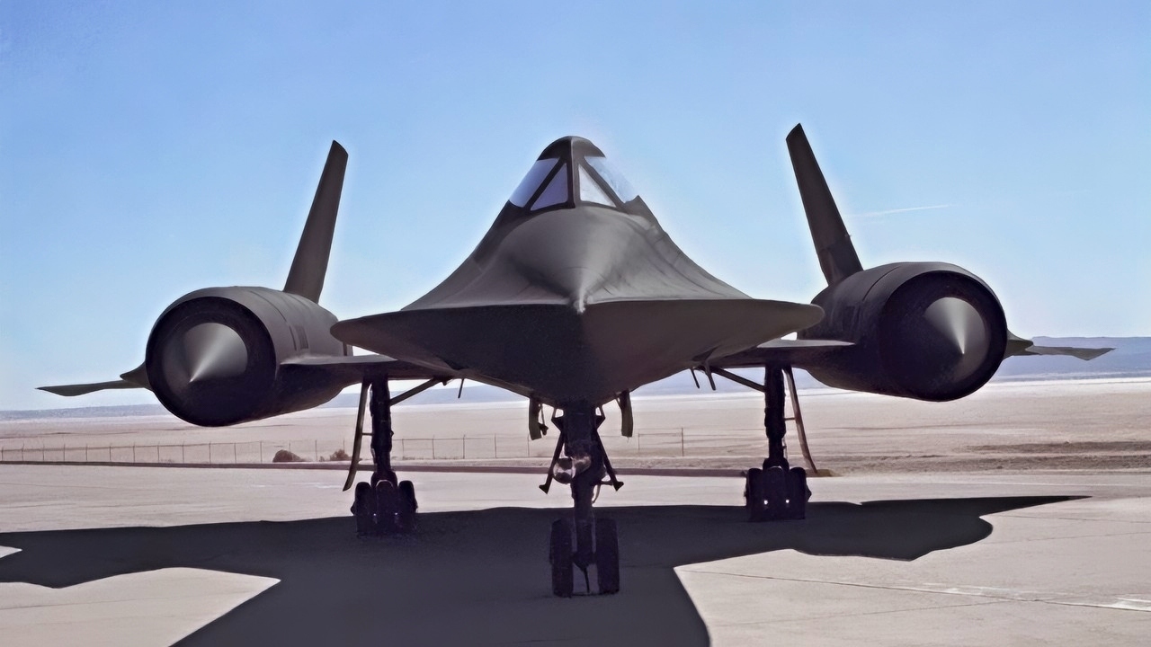 SR-71 Blackbird with NASA in 1990s