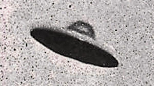 UFO Image from 1950s