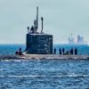 Virginia-class fast-attack submarine USS Montana (SSN 794) transits Tokyo Bay, April 28, 2026. Montana, homeported in Pearl Harbor, Hawaii, and assigned to Submarine Squadron 1, is conducting routine operations in the U.S. 7th Fleet area of operations. U.S. 7th Fleet, the Navy’s largest forward-deployed numbered fleet, routinely interacts and operates with allies and partners in preserving a free and open Indo-Pacific. (U.S. Navy photo by Mass Communication Specialist 2nd Class Daniel G. Providakes)