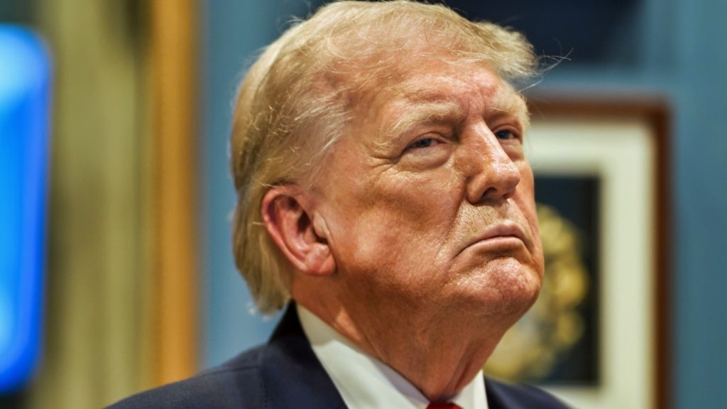 President Donald J. Trump watches the liftoff of Artemis II in the Outer Oval Office, Wednesday, April 1, 2026. (Official White House Photo by Daniel Torok)