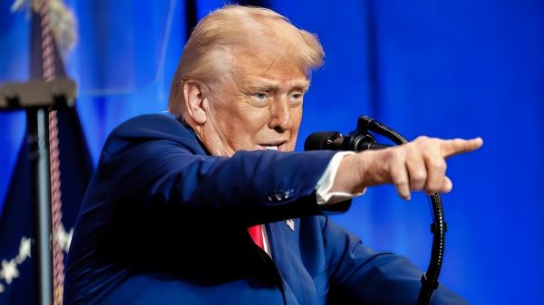President Donald Trump delivers remarks at the Department of Justice in Washington, D.C., Friday, March 14, 2025. (Official White House Photo by Joyce N. Boghosian)