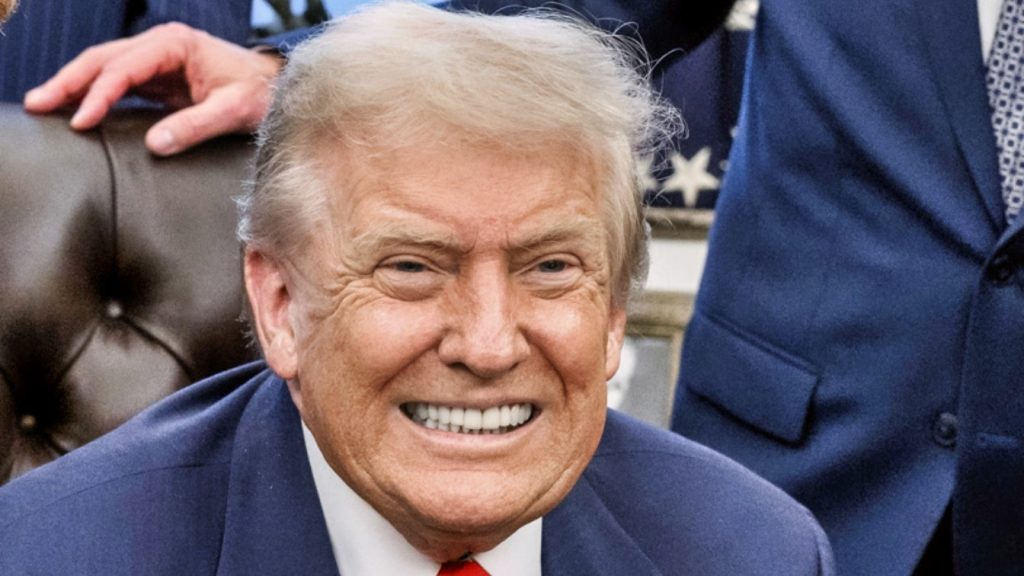 President Donald Trump signs the spending bill that ends the shutdown and reopens the U.S. Government Tuesday, February 3, 2026, in the Oval Office. (Official White House Photo by Joyce N. Boghosian)