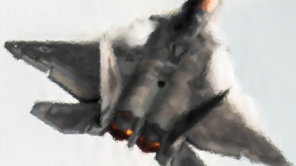 U.S. Air Force Capt. Nick “Laz” Le Tourneau, pilot and commander of the F-22 Raptor Aerial Demonstration Team, performs an aerial demonstration during the Spirit of St. Louis Air Show and STEM Expo in Chesterfield, Missouri, June 7, 2026. Aerial demonstrations are conducted to showcase the capabilities of the F-22 and provide the public an opportunity to observe Air Force operations, gaining a better understanding of its mission. (U.S. Air Force photo by Staff Sgt. Mary Bowers)