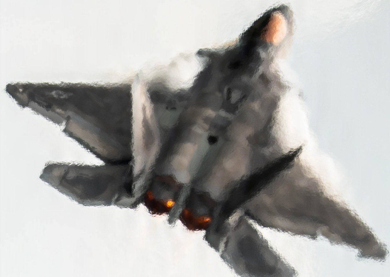 U.S. Air Force Capt. Nick “Laz” Le Tourneau, pilot and commander of the F-22 Raptor Aerial Demonstration Team, performs an aerial demonstration during the Spirit of St. Louis Air Show and STEM Expo in Chesterfield, Missouri, June 7, 2026. Aerial demonstrations are conducted to showcase the capabilities of the F-22 and provide the public an opportunity to observe Air Force operations, gaining a better understanding of its mission. (U.S. Air Force photo by Staff Sgt. Mary Bowers)