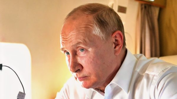 Putin 2021 Photo on Airplane Image Credit Russian Federation