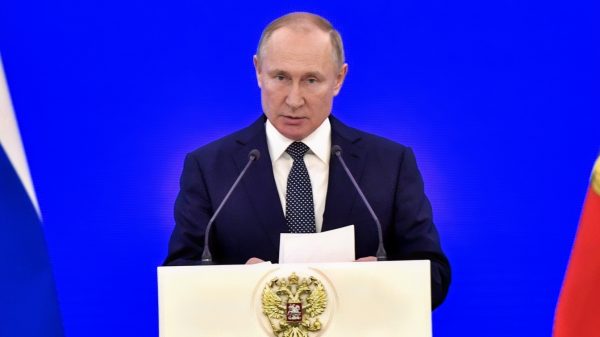 Putin Back in 2019 Russia Federation Photo