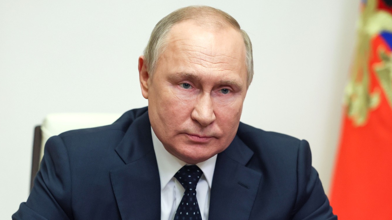 Putin Back in 2022 Russian Government Photo