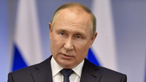 Putin Back in April of 2022 Creative Commons Photo