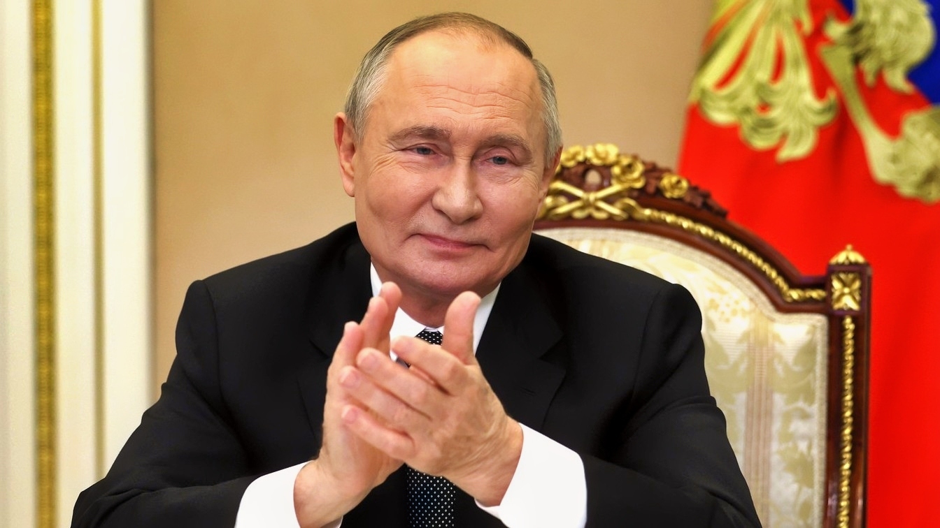 Putin Clapping Russia Federation Photo