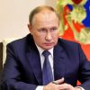 Putin Sitting in the Kremlin Russian Federation Photo