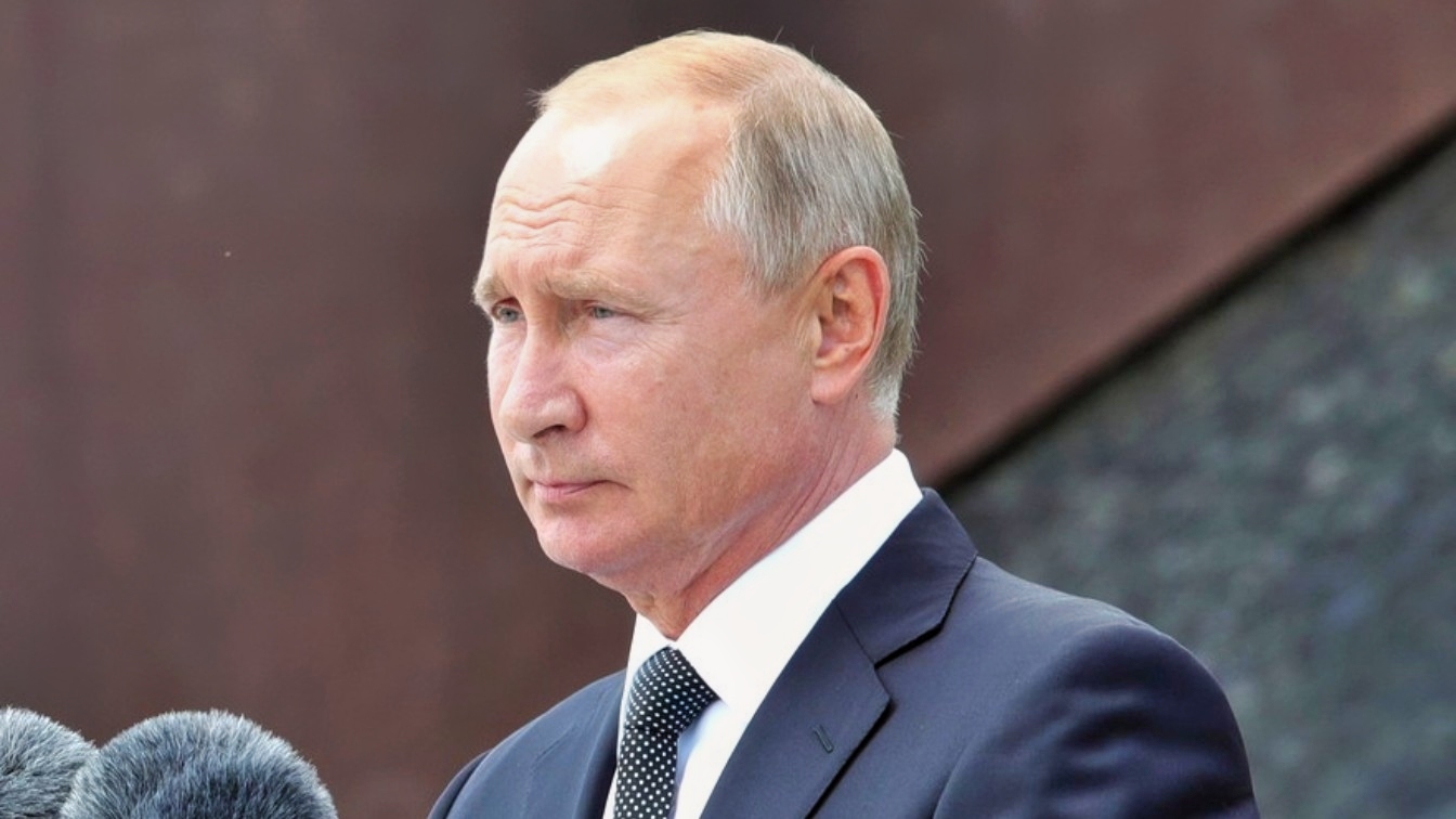 Putin Speaking With Leader of Belarus Russian Federation Photo