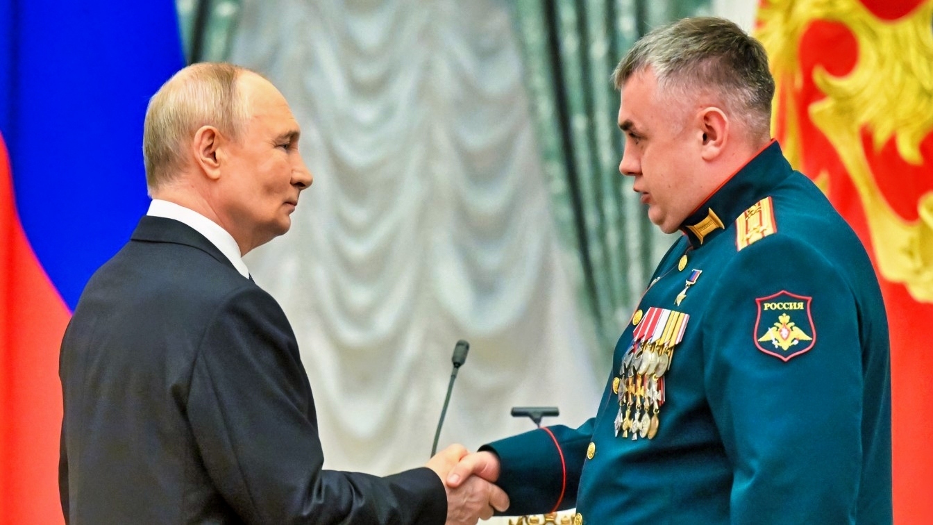 Putin and Russian Military Creative Commons Image